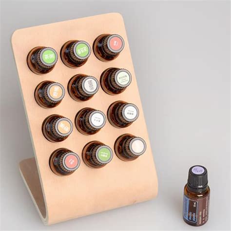 Wooden Essential Oil Bottle Display Stand for Nail Polish - Etsy