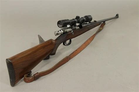 German Mauser 98K Hunting Rifle with Supra Scope - Firearms - Rifles ...