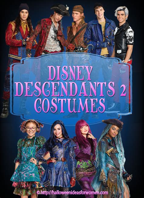 Disney Descendants 2 Costumes | Halloween Ideas For Women