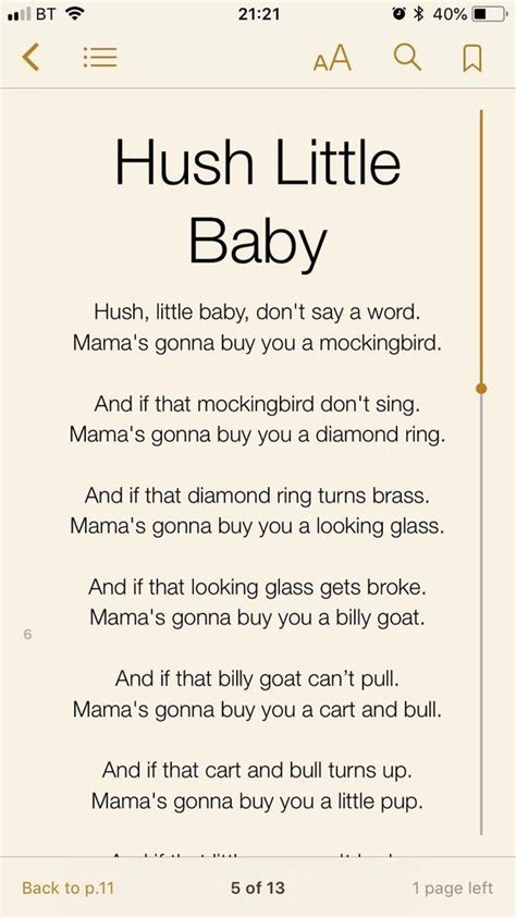 26 best ideas for coloring | Baby Lullaby Lyrics