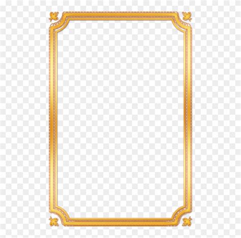 Certificate Frame Png