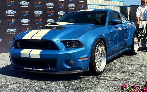 2013 Ford Shelby GT500 Cobra is One-of-a-Kind Tribute to Carroll Shelby