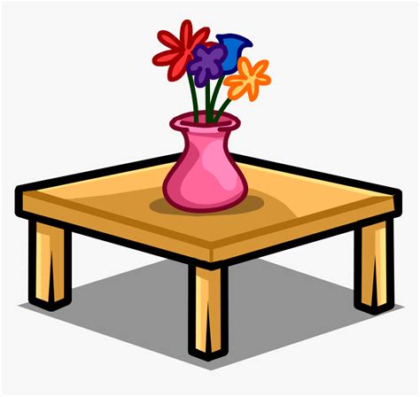 Table Clipart Coffee Table - Coffee On The Table Clipart, HD Png ...