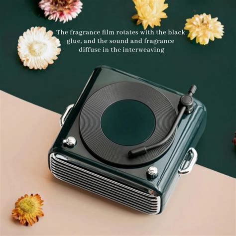 Retro Wireless Bluetooth Speaker Protable Vinyl Record Classical Hifi ...