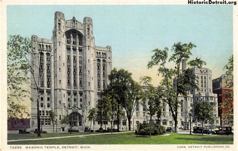 Masonic Temple | Postcards — Historic Detroit