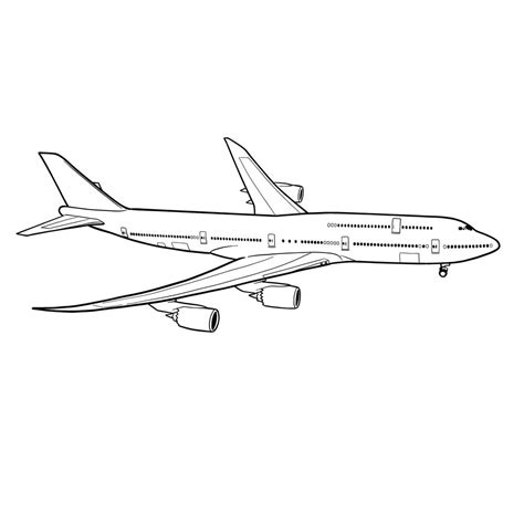 Boeing Drawings - Sketchok easy drawing guides