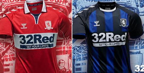 Middlesbrough 20-21 Home & Away Kits Released - Footy Headlines