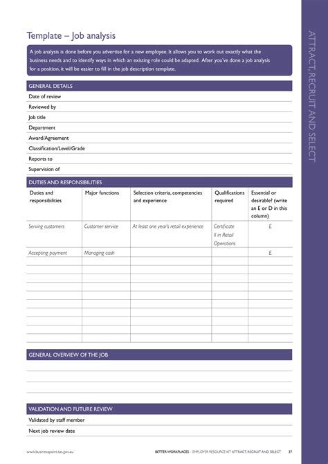 FREE 15+ Job Analysis Forms in PDF | MS Word