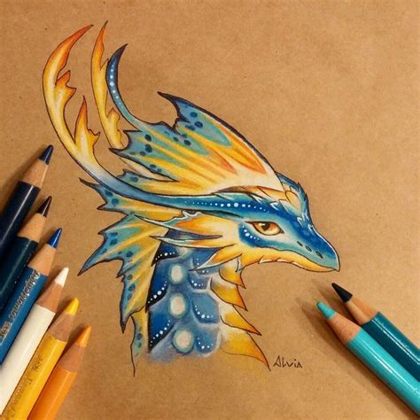 20 Stunning Color Pencil Drawings and illustrations by Alvia Alcedo ...