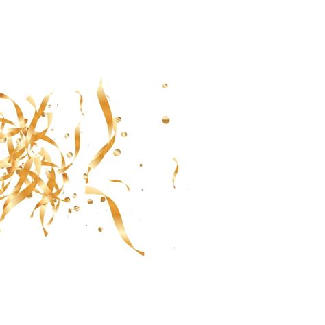 Premium Vector | Gold Confetti Background.