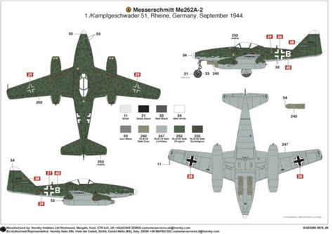 Airfix to Release New “Sturmvogel” Me 262 Model Kit