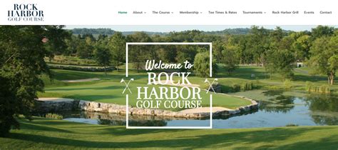 Rock Harbor Golf Course | Web Strategies | Website Design Needs