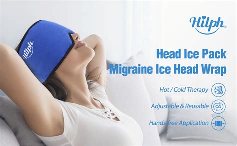 Hilph Head Ice Pack for Migraine Headache Relief, Headache Ice Pack ...