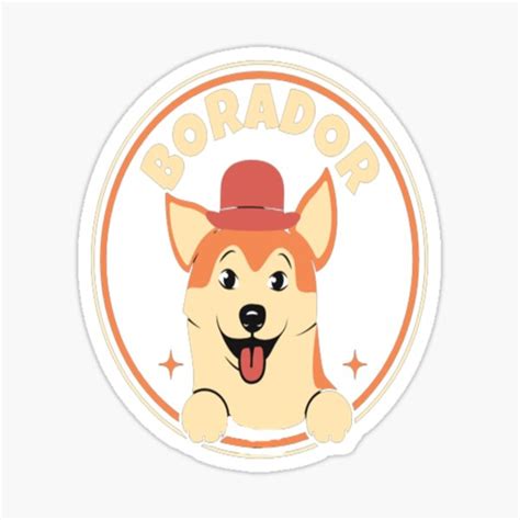 "Borador" Sticker for Sale by Seddougui | Redbubble