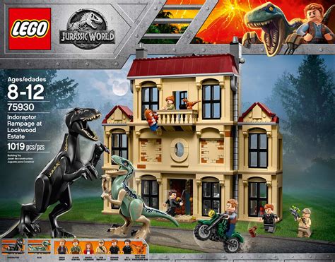 Lego Jurassic World Indoraptor Rampage at Lockwood Estate - Smart Kids Toys