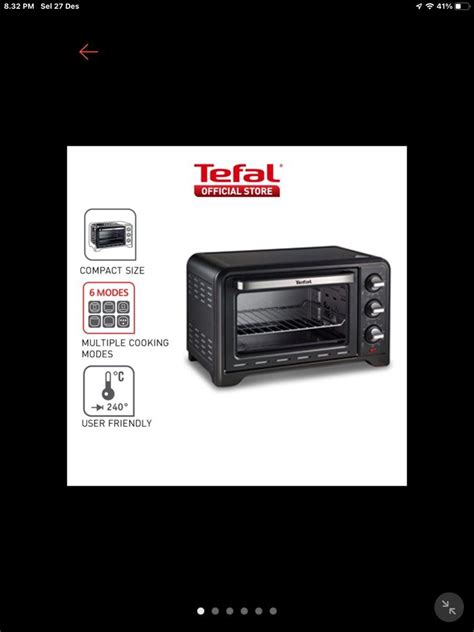 Tefal oven, TV & Home Appliances, Kitchen Appliances, Ovens & Toasters ...