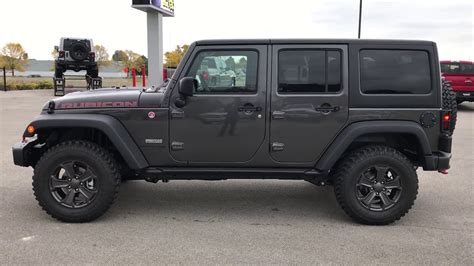 2018 Jeep Wrangler Jk Unlimited Rubicon 4wd