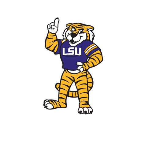 lsu tigers mascot - Clip Art Library