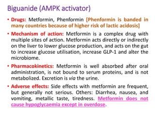 Antidiabetic drugs | PPT