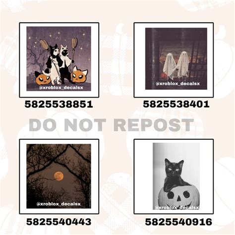 Roblox Decals | Bloxburg decals codes wallpaper, Halloween decals, Code ...