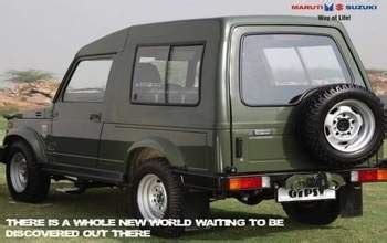 Maruti Suzuki Gypsy Price in India, Review, Images - Maruti Suzuki Cars