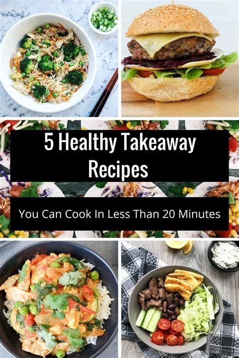 Unbelievable Healthy Takeaway Meals You Can Cook (In 20 Minutes Or Less!)