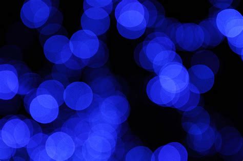 Lights | Free Stock Photo | Blurred blue lights | # 9219