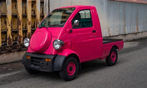 1996 Daihatsu Midget II - fuchsia | AdamsGarage - SODO-MOTO