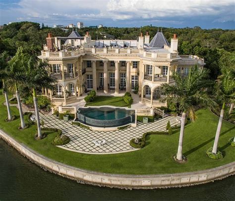 Waterfront mansion in Sarasota, Florida | Mansions, Luxury homes dream ...