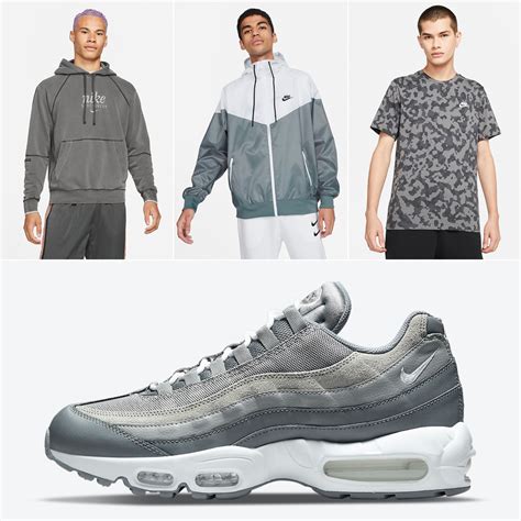 Nike Air Max 95 Cool Grey Shirts Clothing Outfits to Match