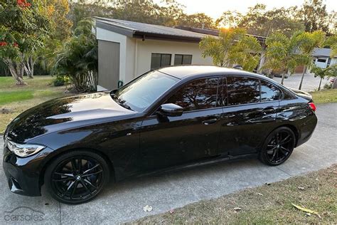 BMW 3 Series 330i M Sport Black leather car for sale in Australia ...