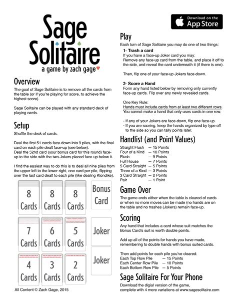 Sage Solitaire