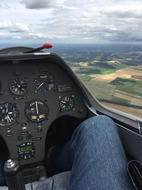 Premium Photo | Interior of airplane cockpit