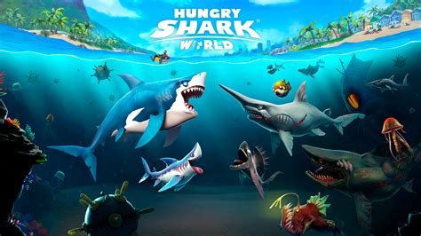 Nintendo Switch｜購買下載版軟體｜《飢餓鯊：世界》(Hungry Shark World)