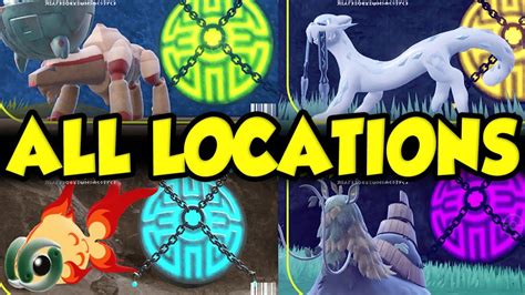 ALL LEGENDARY POKEMON LOCATIONS - Best Pokemon Scarlet and Violet ...