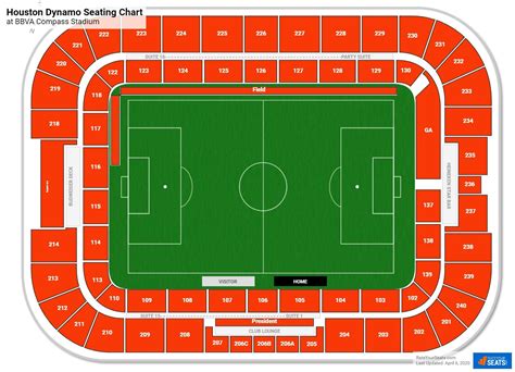 Houston Dynamo Stadium Seating Map | Elcho Table