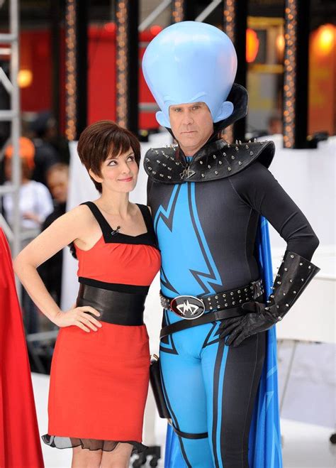 Tina Fey and Will Ferrell as their Megamind characters | Celebrity ...