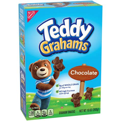 Teddy Grahams Chocolate Graham Snacks - Shop Cookies at H-E-B