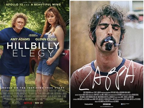 Film Review: Hillbilly Elegy and Zappa - The New Classical FM