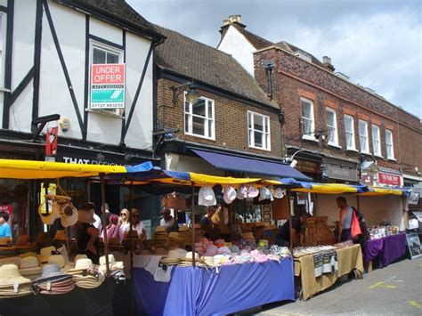 St Albans - Market Day © Colin Smith :: Geograph Britain and Ireland