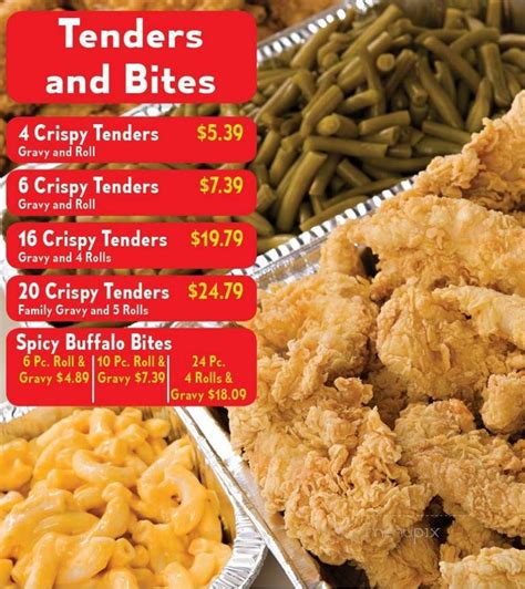 Menu of Bush's Chicken! in Fairfield, TX 75840