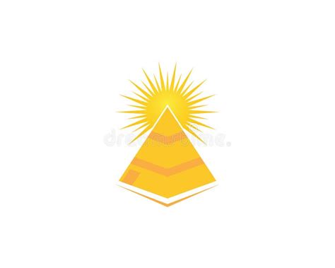 Pyramid Logo Vector Template Pyramid Logo Vector Template Stock Vector ...