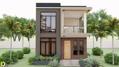 Small 2-Storey House Design 6.0m x 7.0m With 3 Bedrooms - Engineering ...