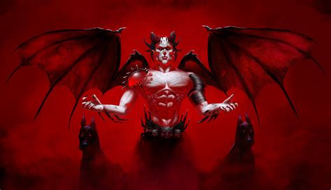 God of Hell HD Dark Demon Art Wallpaper, HD Artist 4K Wallpapers ...