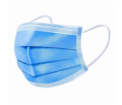 Blue Adult Face Mask2 (50 PCS) – Izzafa Shopping