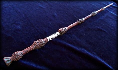 Real Wood Elder Wand by Brendan Olszowy - Deathstick Dumbledore's ...