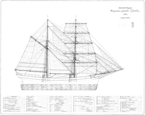 Brigantine Schooner Carlo | The Model Shipwright