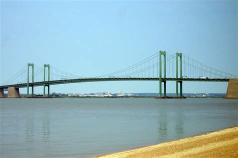 Delaware Memorial Bridge (Pennsville/New Castle, 1951) | Structurae