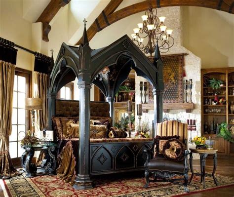 13 Mysterious Gothic Bedroom Interior Design Ideas