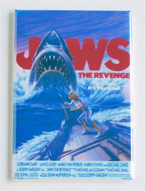 Jaws 4: The Revenge Movie Poster Fridge Magnet | Etsy